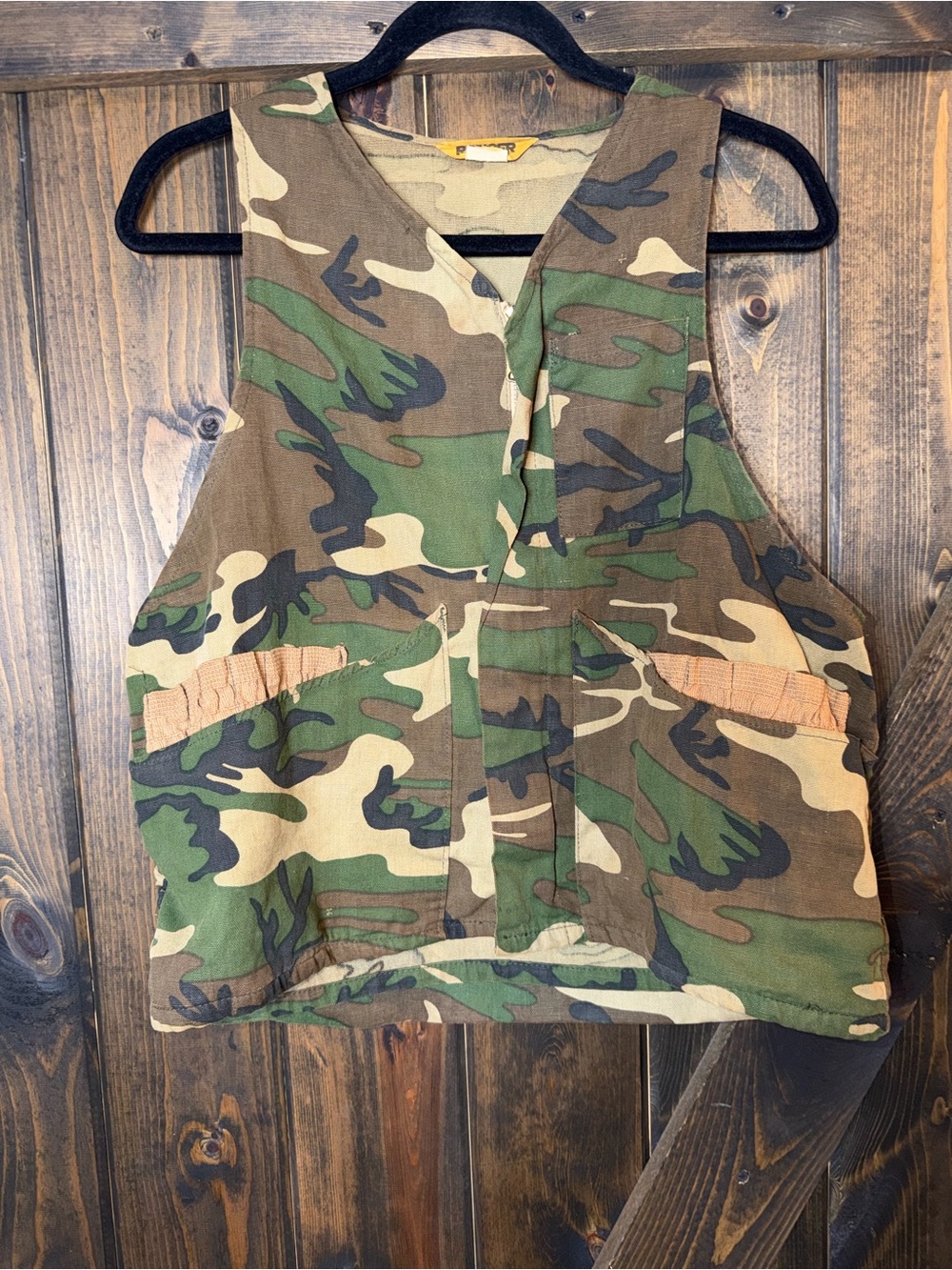 VTG RANGER Vest Mens Camouflage Hunting Gorpcore Utility Streetwear M